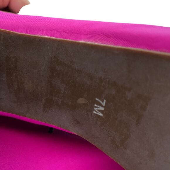 Jeffrey Campbell Lita Lace Up Platform Boots size 7 Pink Orange - Picture 7 of 7